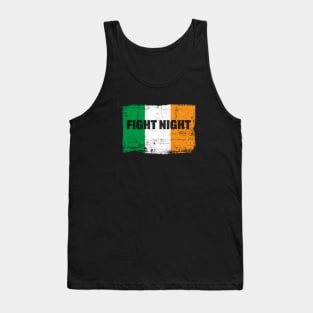 Irish Flag Fight Night Fans Tank Top